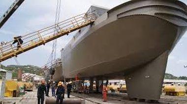 Hulls of the 9 tugboats equipped with JRC at Astilleros de Marina, Mexico