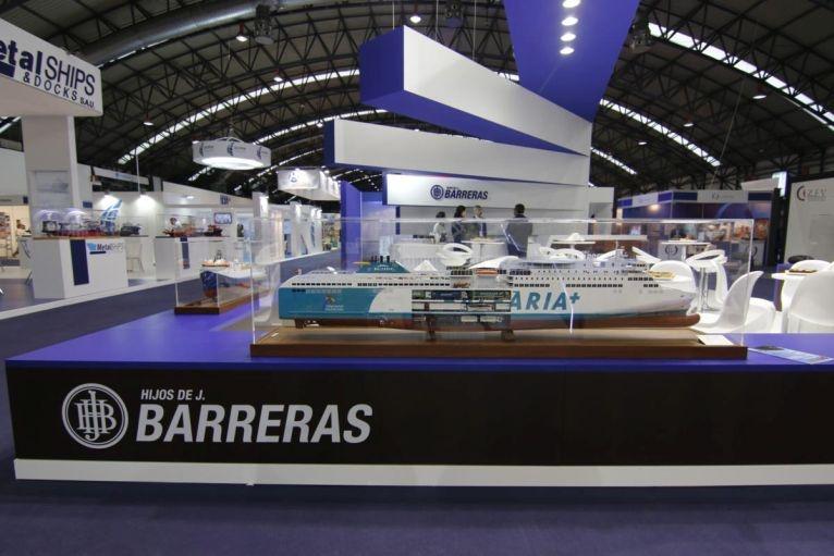 Stand of Astilleros Barreras at Navalia 2014